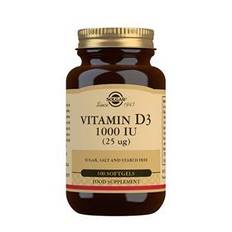 D 3 - Vitamin25mcg softgel (1000 i.u. ) 100 Kapsler TILBUD