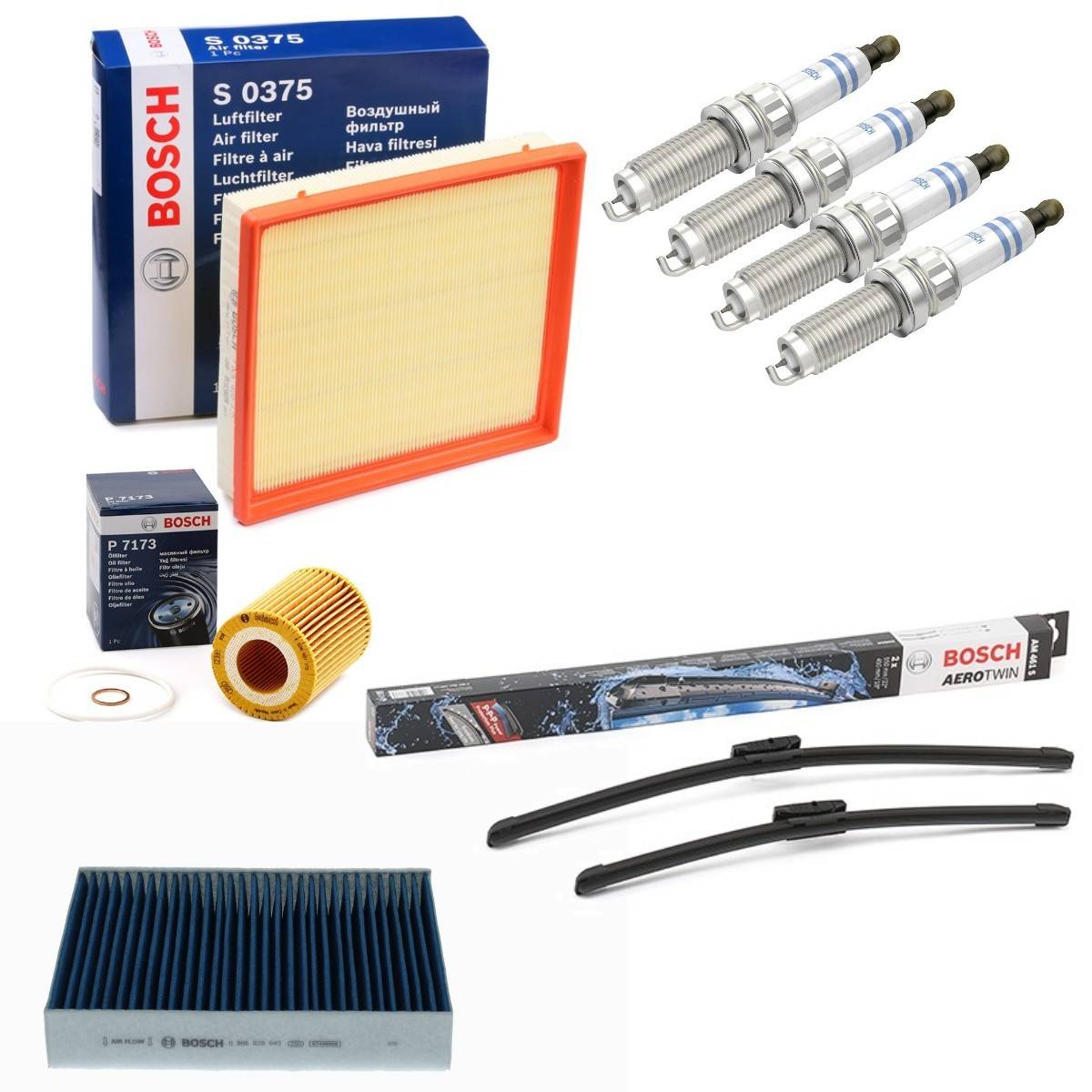 BOSCH BSH4682SK045 Delesæt, inspektion