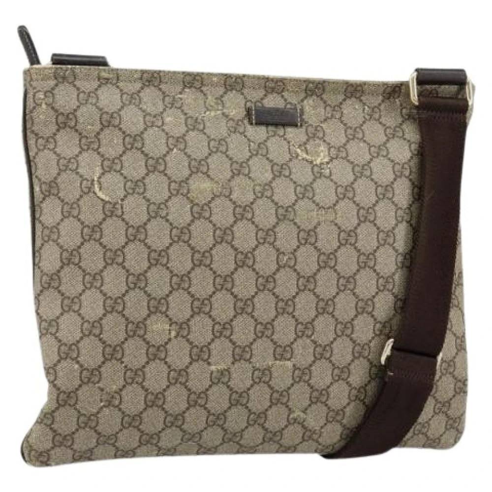 Gucci Vintage Pre-owned Plastic Cross Body Bag - Vintage - Dame - Beige - ONE SIZE -