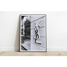 Poster - YSL-logotyp i Paris