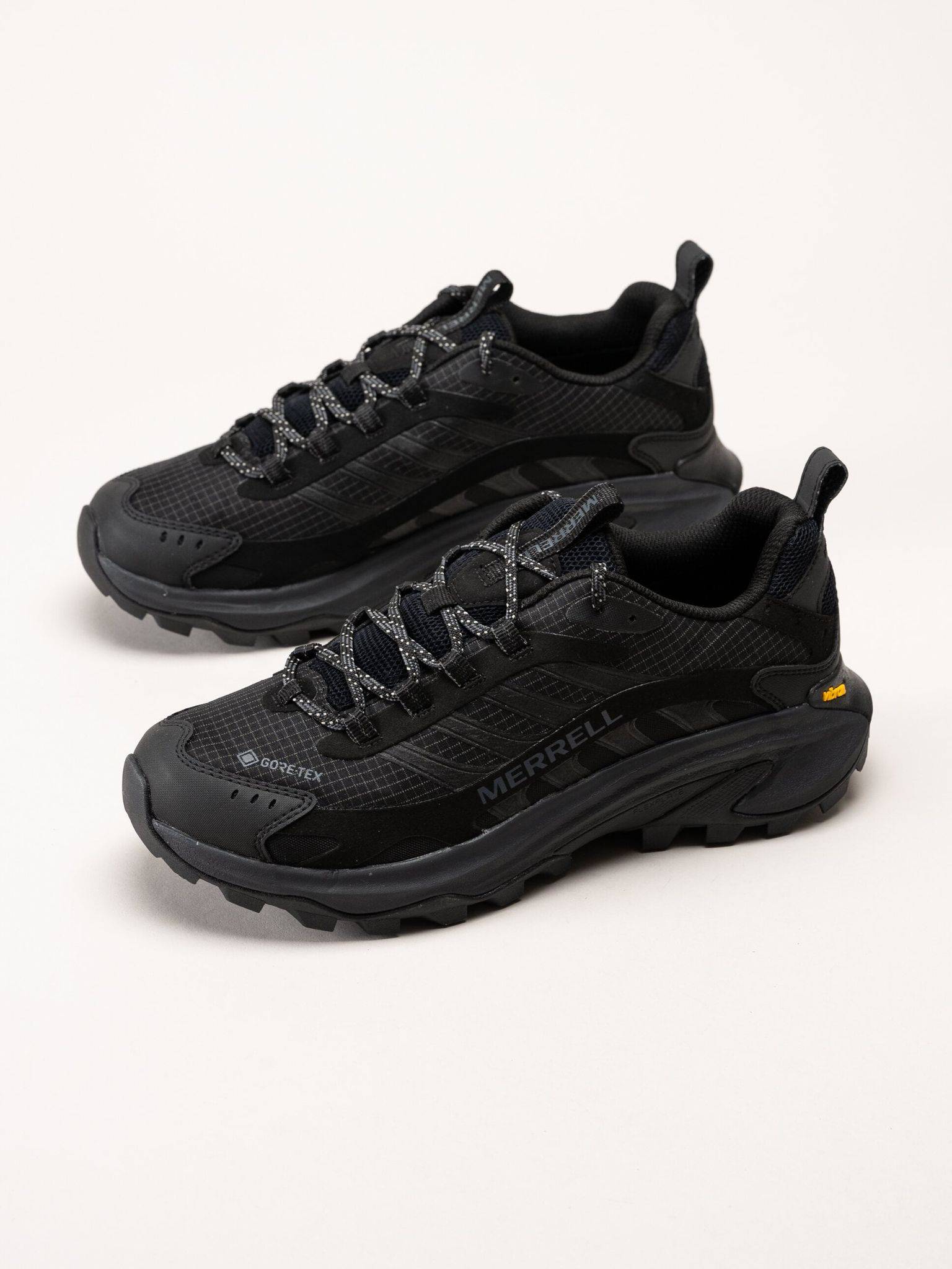 Merrell - Moab Speed 2 GTX - Svarta hikingskor med GoreTex storlek 46 - (Ingen) (46)