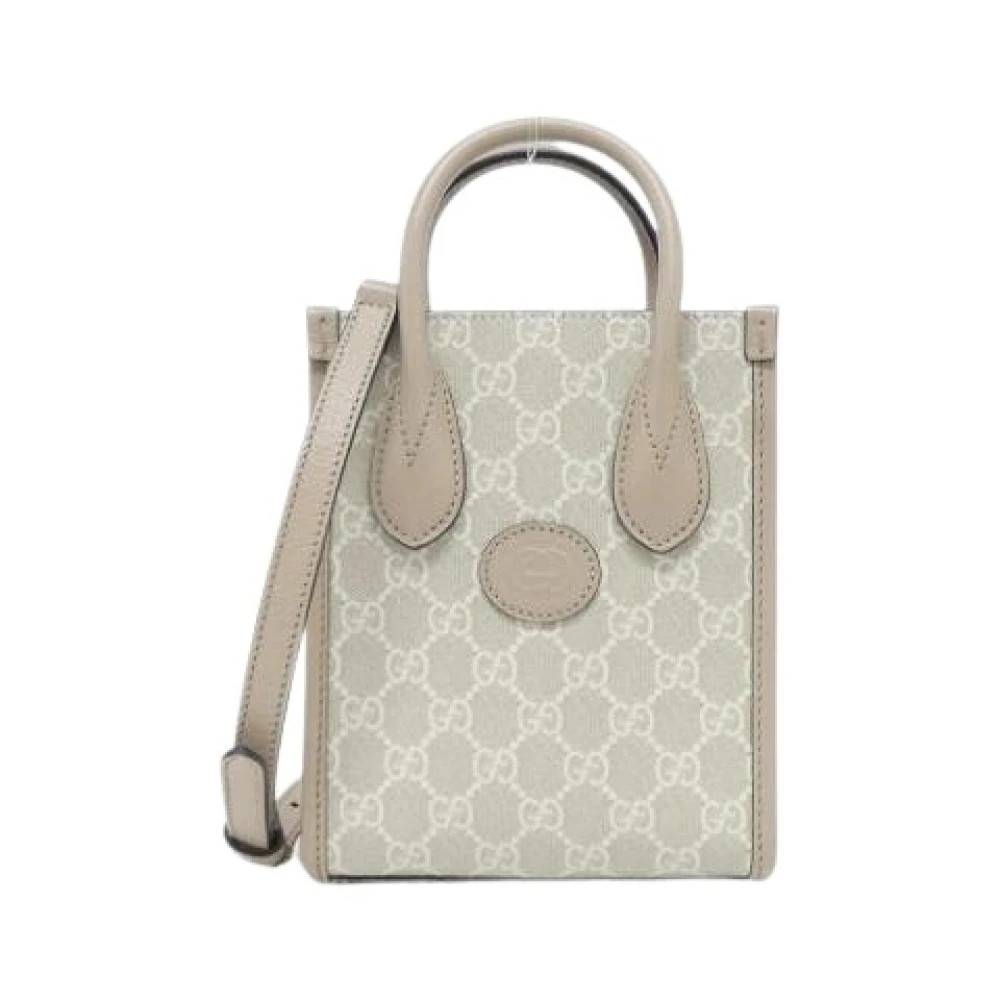 Gucci Vintage - Pre-owned GG Supreme Mini Bag Vintage - Dam - ONE Size - Läder