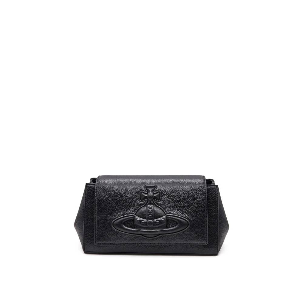 Vivienne Westwood Hazel Medium Håndtasker - Tasker - Dame - Sort - ONE SIZE - Uld