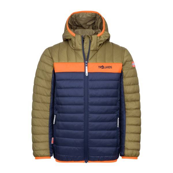 Trollkids Kid's Eikefjord Jacket Syntetjacka Barn Storlek 164 Färg blå