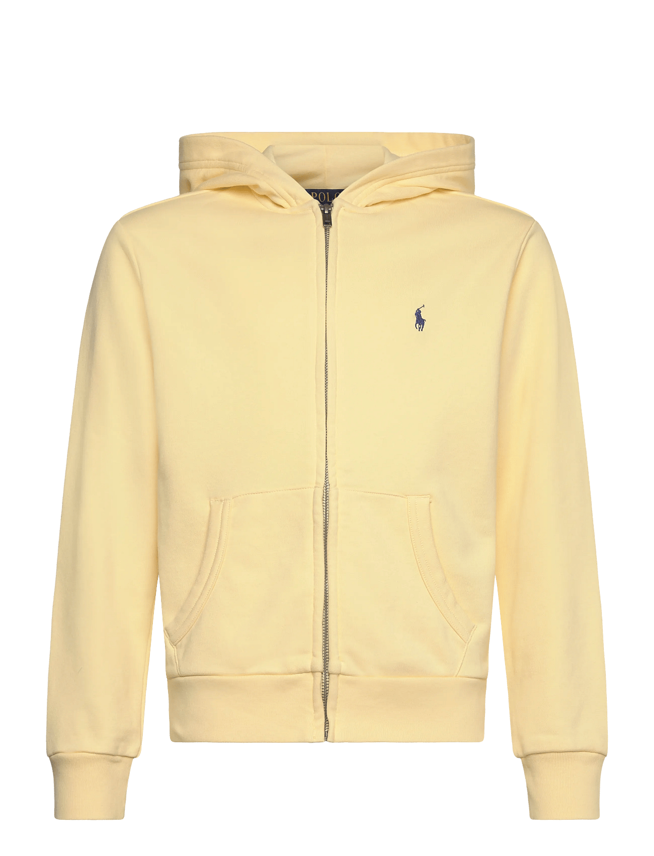 Ralph Lauren Kids French Terry Full-Zip Hoodie - Yellow - 138-149