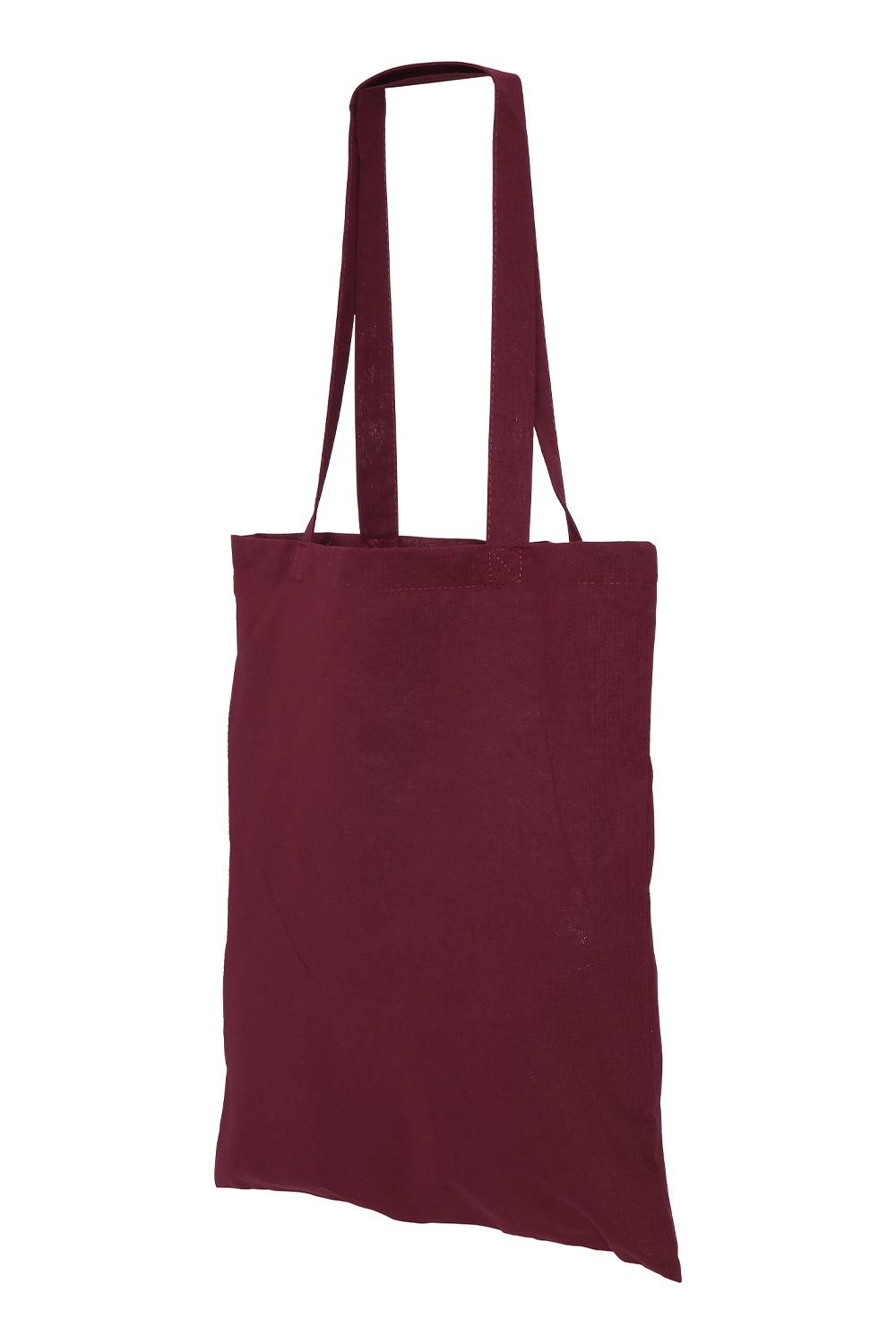 Indkøbspose med Lang Hank 38 x 42 cm (ST2416) - Burgundy.