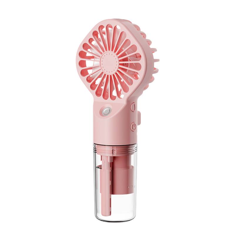 Manufacturers direct sales hot handheld spray fan portable mini charging spray humidification gift handheld small fan