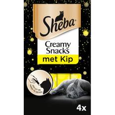 Sheba Creamy Snacks med kylling kattesnack (4 stk.) Pr. 2 stk.