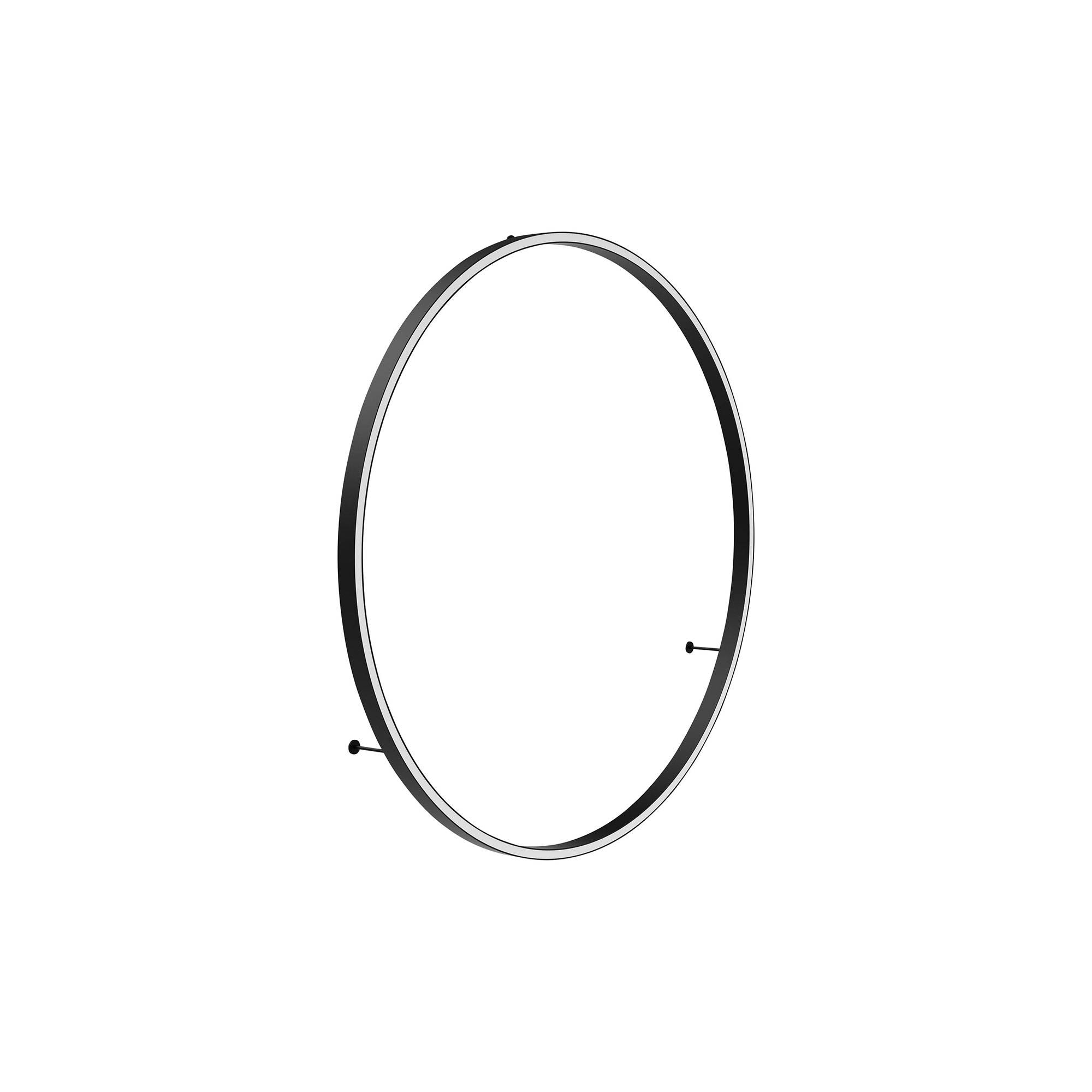 Nemo Lighting - Zirkol Circle Wall Ø 100 cm 3000K - Black - Vägglampor - Nemo Studio - Svart