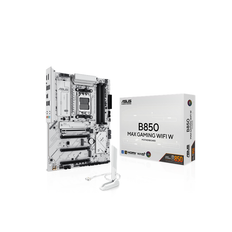 ASUS B850 MAX GAMING WIFI WHITE Bundkort - AMD B850 - AMD AM5 socket - DDR5 RAM - ATX