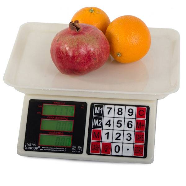 Digital Våg / Köksvåg - Väger upp till 40 kilo