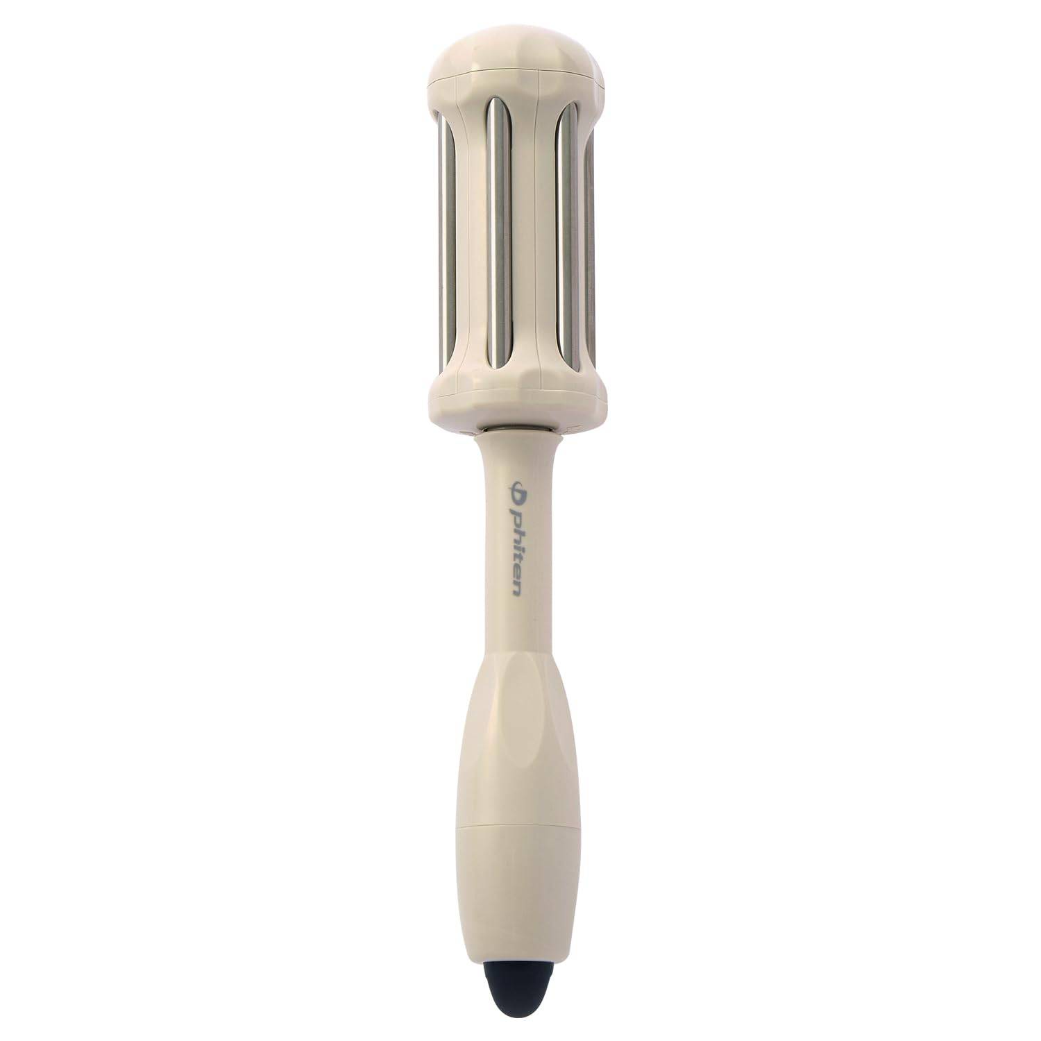 phiten Titanium Roller Mocha Patented Facial Roller Face Roller Body Roller Pressure Point Massage