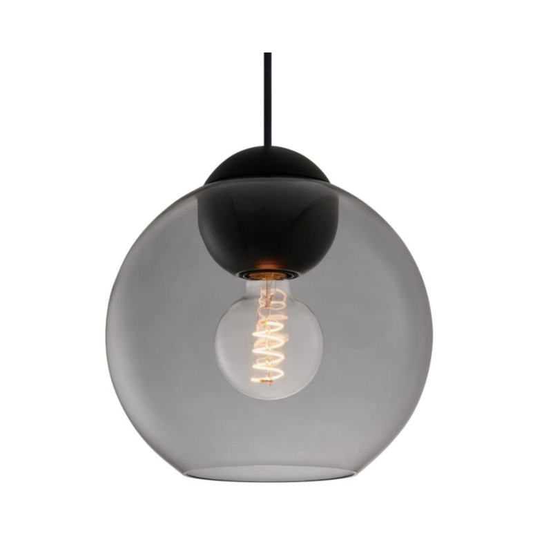 Bubbles pendel Halo Design - Ø18 Røgfarvet