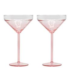 Brût - Claude cocktailglas 13x21 cm 2-pack rosa