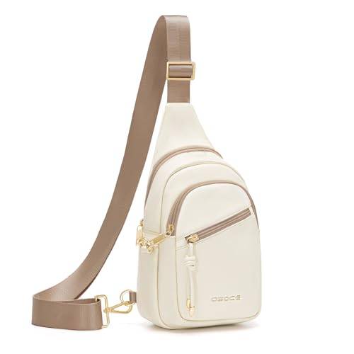 OSOCE Umhängetasche Damen RFID Anti-Diebstahl PU Leder Crossbody Bag
