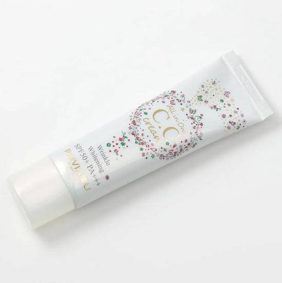 Privia Allt-i-ett C.C-kräm SPF 50+PA+++ 30 ml / Uppljusande, Solskyddande, Återfuktande, Koreansk Kosmetik, Kbeauty white