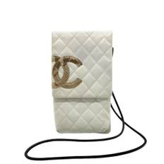 Chanel Vintage, Taske, Dame, Hvid, ONE SIZE, Pre-owned Laeder chanel-tasker