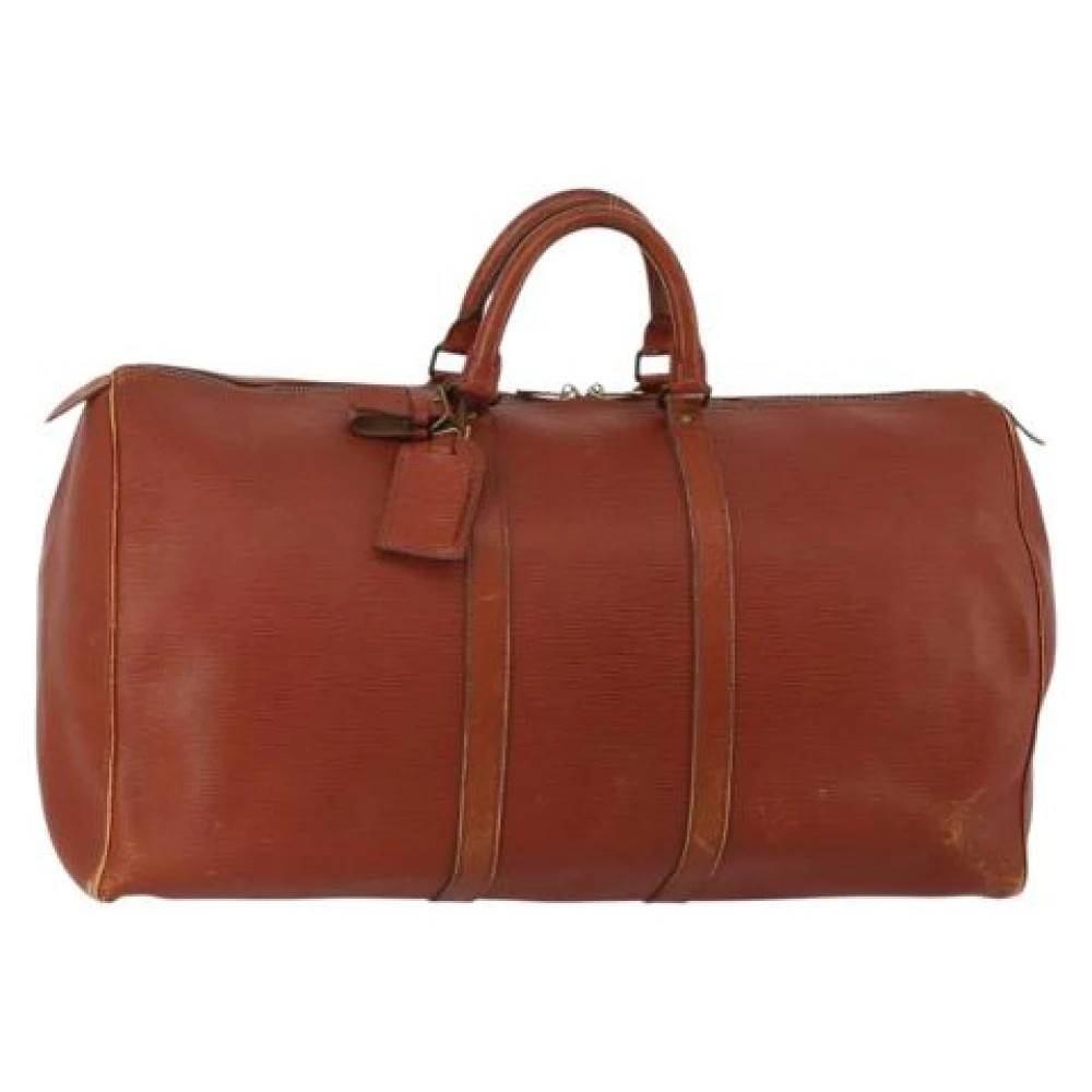 Louis Vuitton Vintage Pre-owned Laeder louis-vuitton-tasker - Vintage - Dame - Brun - ONE SIZE -