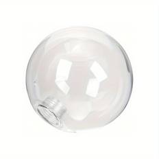 TEMU - Transparent Gray Glass Lampshade G9 Base Glass Lampshade Part Suitable For Chandelier Chandelier Wall Lamp Lampshade