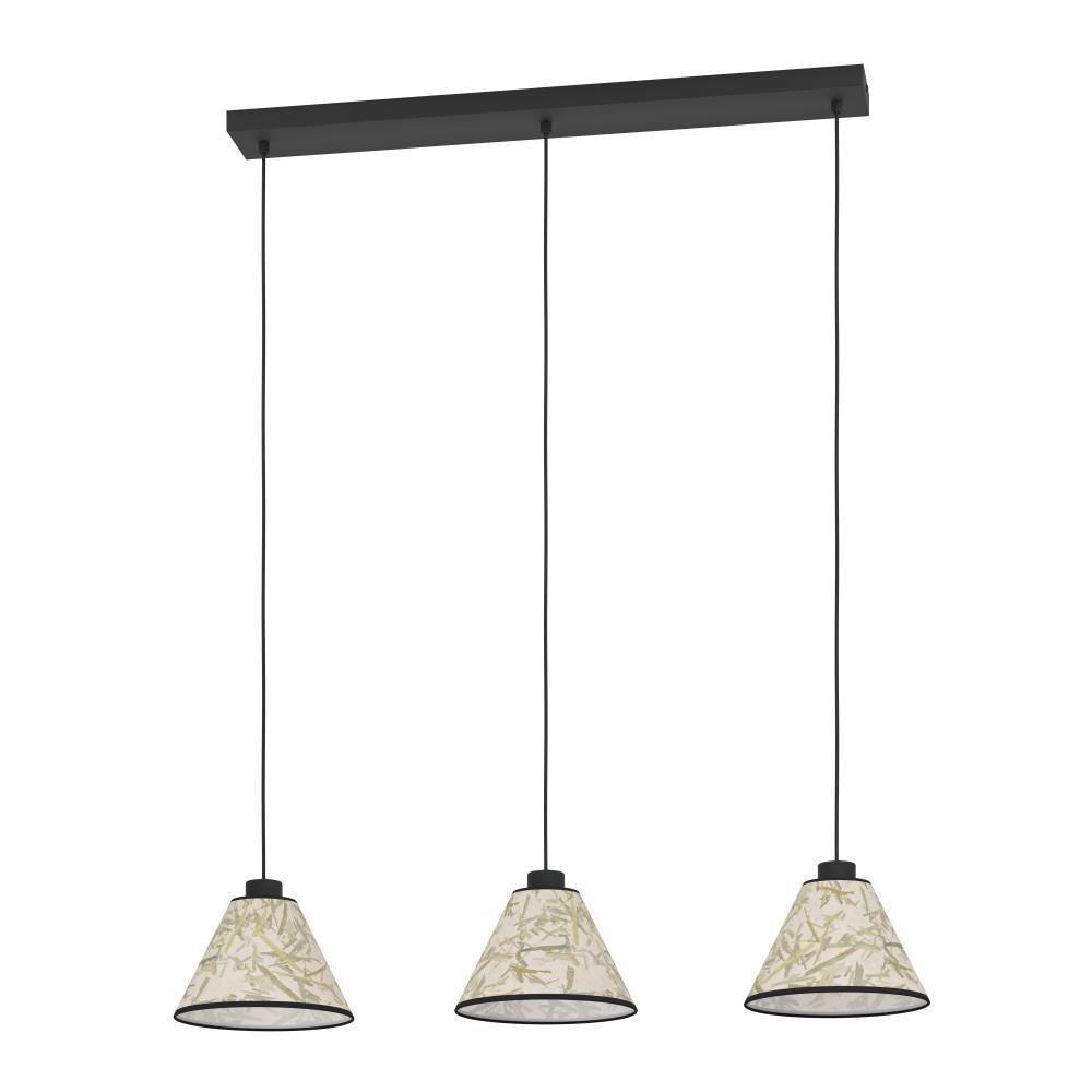 Eglo Oxpark langbordlampe L920 3xE27 bambus blad lys