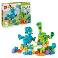Lego Lego® Duplo® Town 3In1 Dinosaurs On Wheels Learn-Through-Play Toddler Toy 10451