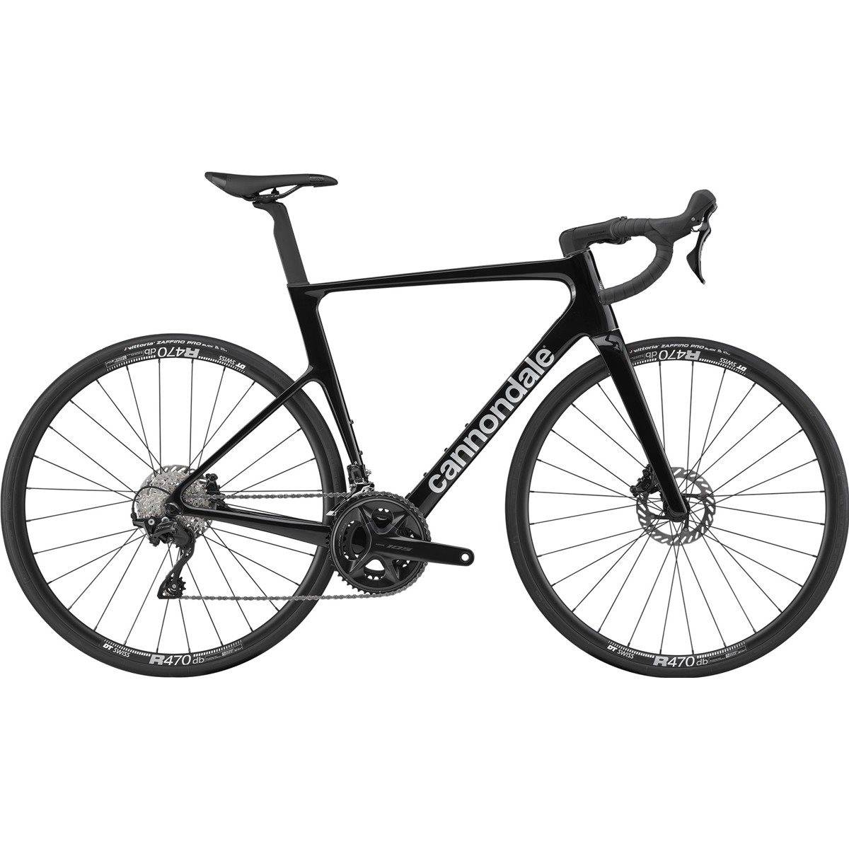 Aeroracer Cannondale SuperSix EVO 6 Black - Svart (51)