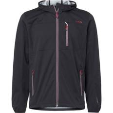 CMP - Man Softshell Jacket Fix Hood - Herre  - 54  - Blå