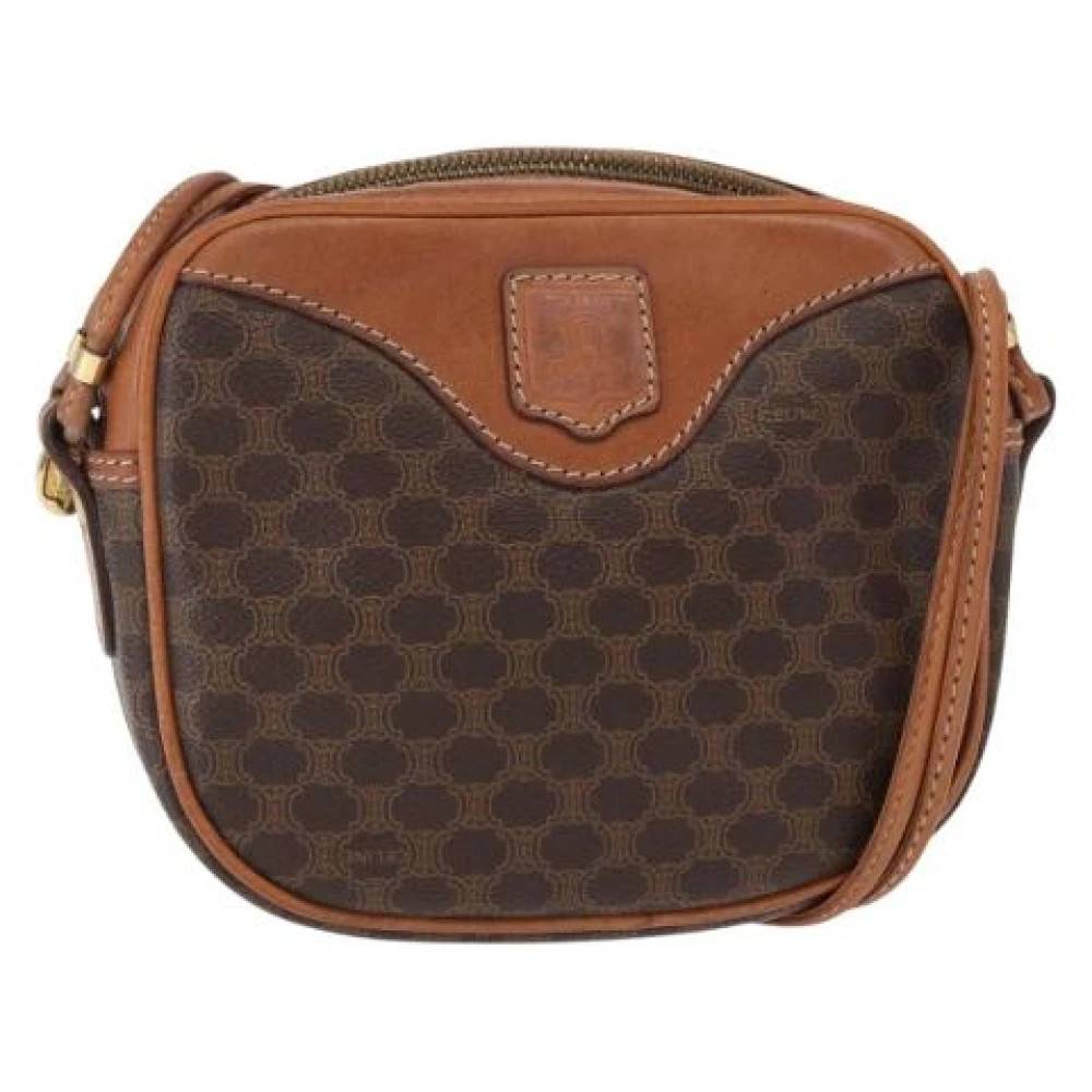 Celine Vintage - Pre-owned Vintage Canvas Crossbody Bag Vintage - Dam - ONE Size -