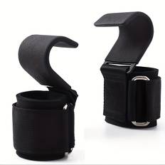 TEMU 2 Weight Lifting Hooks, Heavy Weight Lifting Wrist Straps, , Deadlift Straps Powerlifting Grip Pads Exercise Straps Weightlifting Fitness Gloves, Premium Workout Equipment For Men And Women