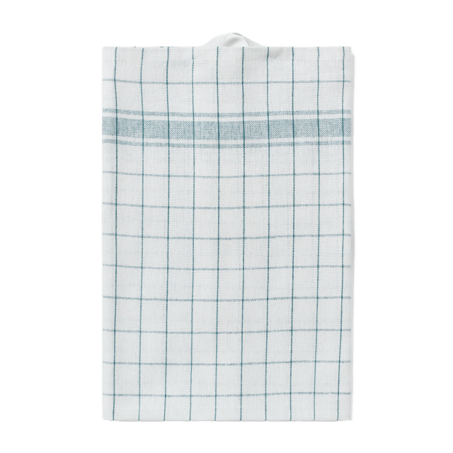 Åhléns Home Kökshandduk i linnemix Morberg x 50x70 cm Kökstextil Grön ONESIZE