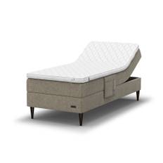 Ekens Elegans Ställbar Säng 180x210 Beige - Klassisk Bark (180x210)