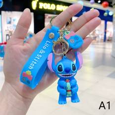 Anime Disney Stitch nøglering Novel Stitch Embrace Baby Doll Key - Perfet
