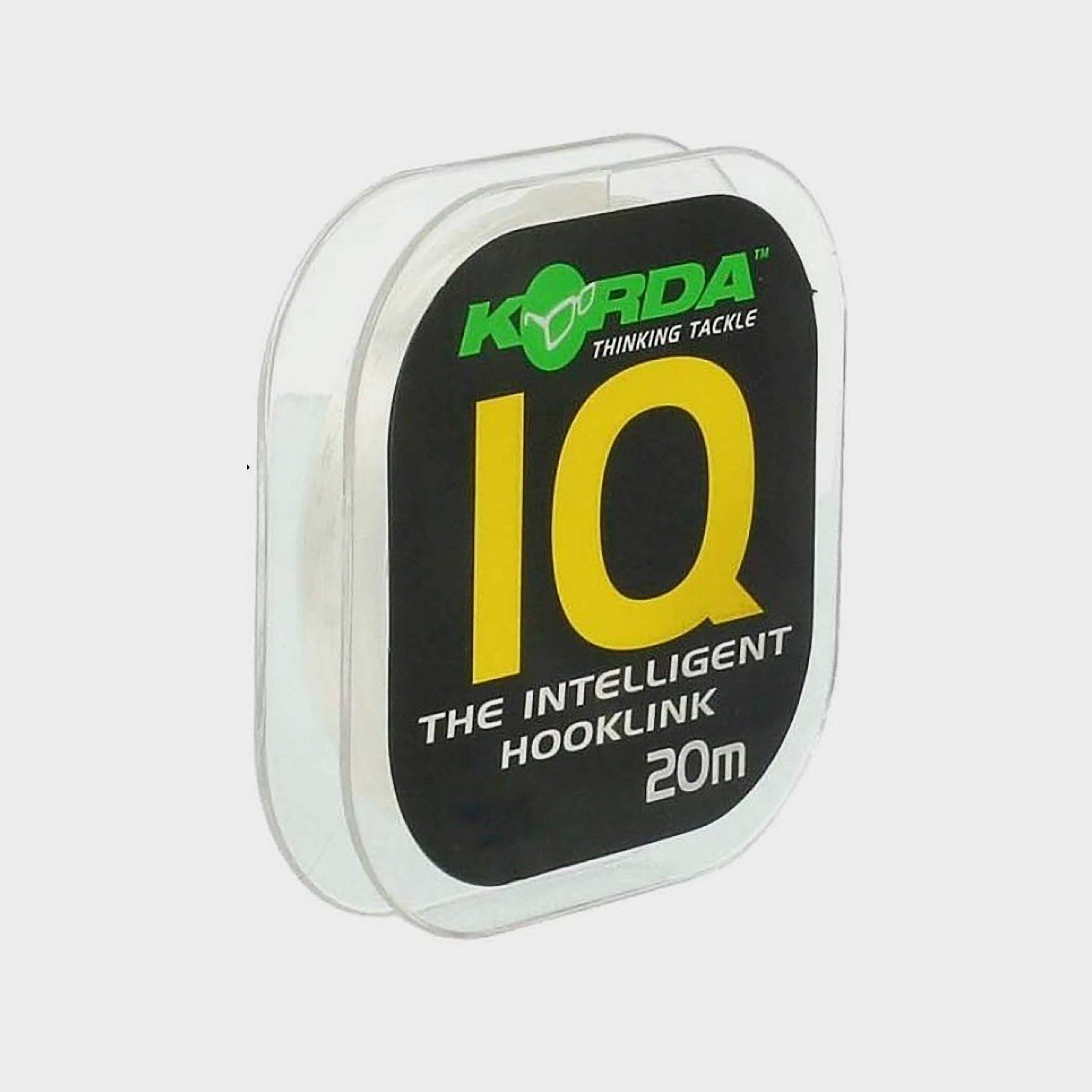Korda IQ Hooklink 20lb, Clear