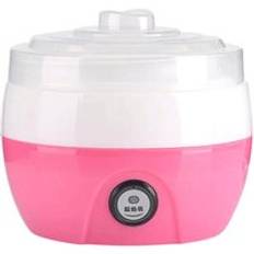Mini yoghurt maker maskin yougurt natto ris plastmaterial helt enkelt anv&#xE4;nda yoghurt tillverkning maskin k&#xF6;ksutrustning - Rosa