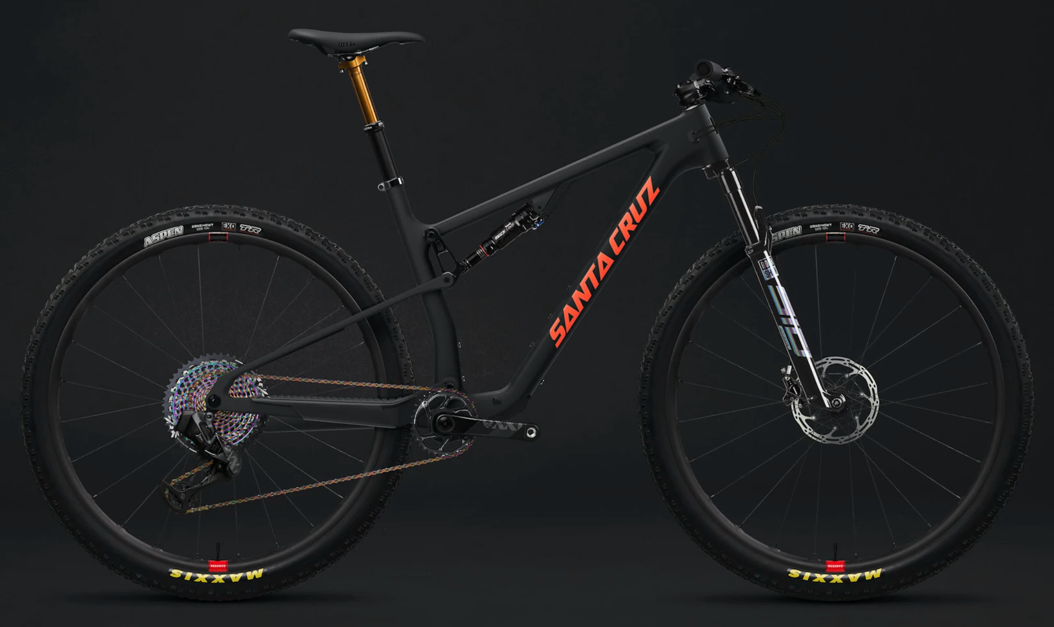 Santa Cruz - Blur - Sort - M / GX AXS TR RSV | Carbon C