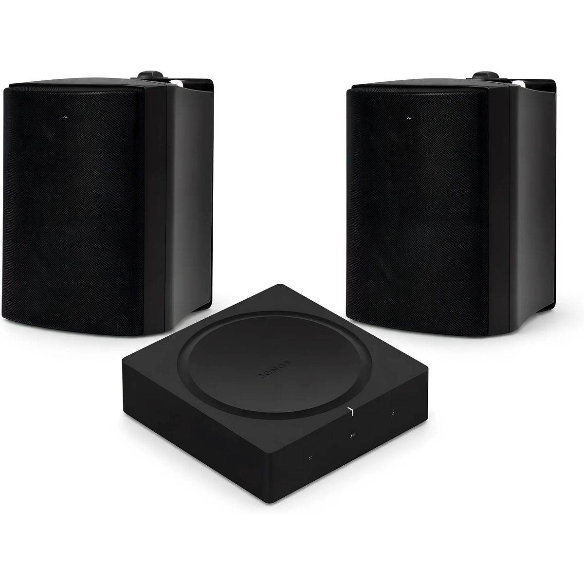 Sonos + Cabasse ZEF 13 sort (sæt med 2) + Forstærker.