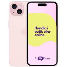 iPhone 15 Plus Begagnad Rosa 256 GB Premium