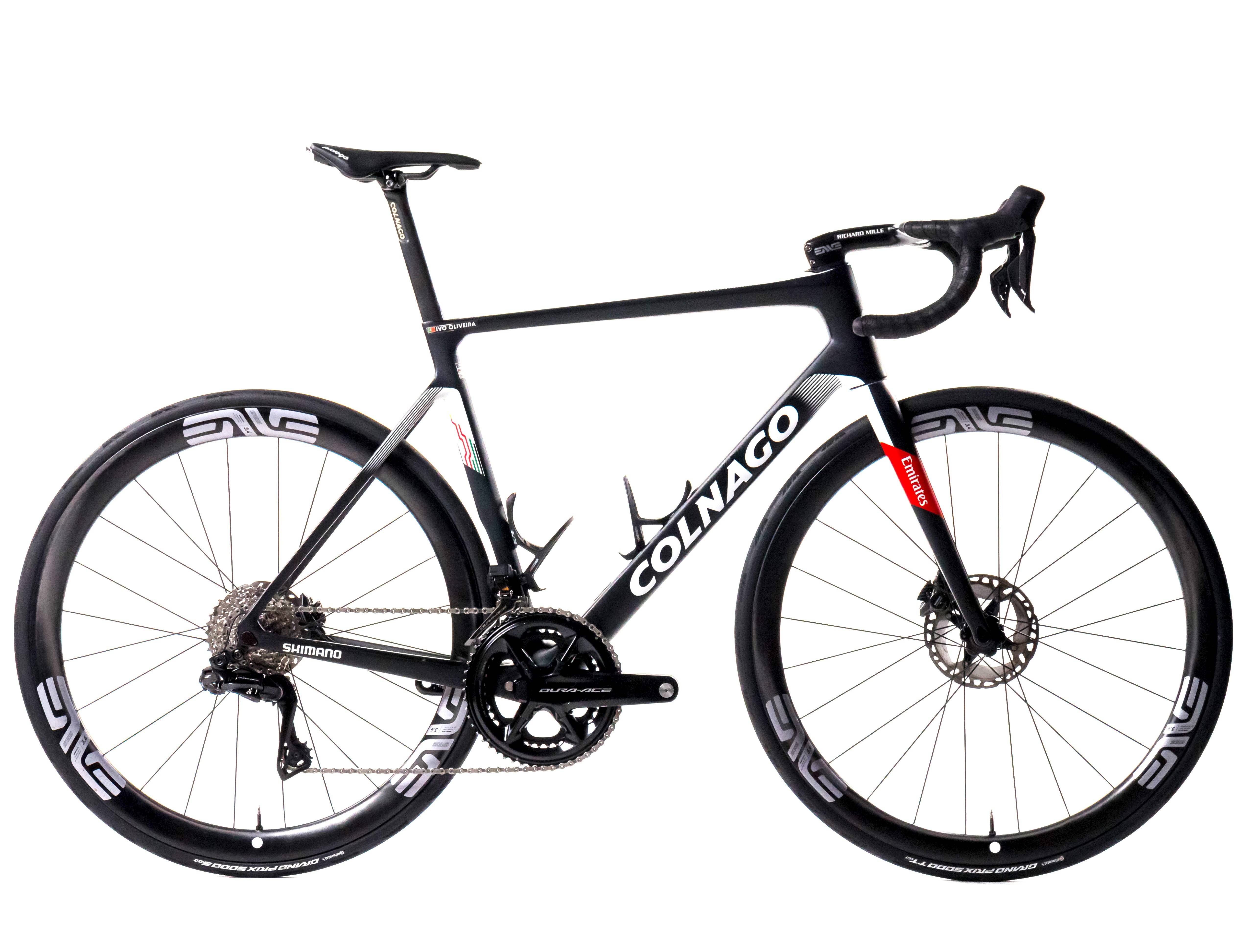 Colnago V4Rs 2024 Team UAE Team Emirates size 530 Shimano Dura-Ace R9270 Di2 2x12sp - Bikeroom / 530 / uae team