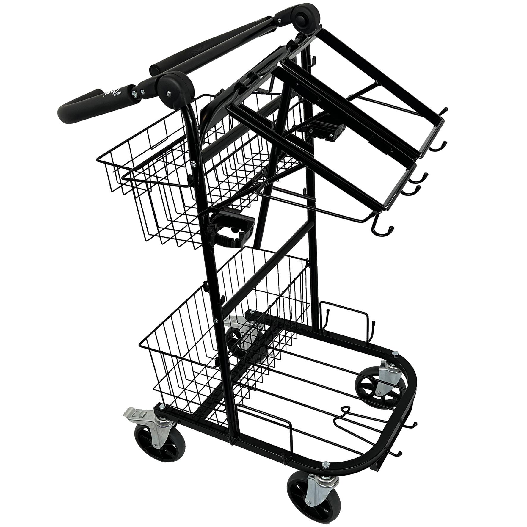 Städvagn Total Mini Robust reglerbara handtag 2-delad hållare