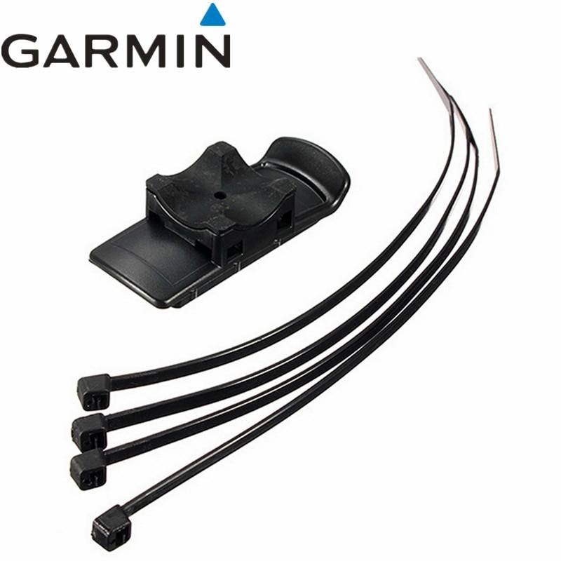 Svart datorcykel gps-fäste hållare cykelstentar för garmin oregon 450 / oreron 550 fäste bas och knyt fast bälte