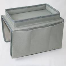 Sofa storage bag, sofa armrest storage hanging bag, remote control storage bag, home storage bag svart