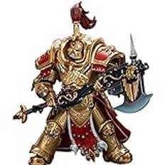 JOYTOY 1/18 actionfigur Warhammer 40 000 Adeptus Custodes Allarus Custodian med Castellan yxa förbeställning 14 cm samlarobjekt actionfigurer kit