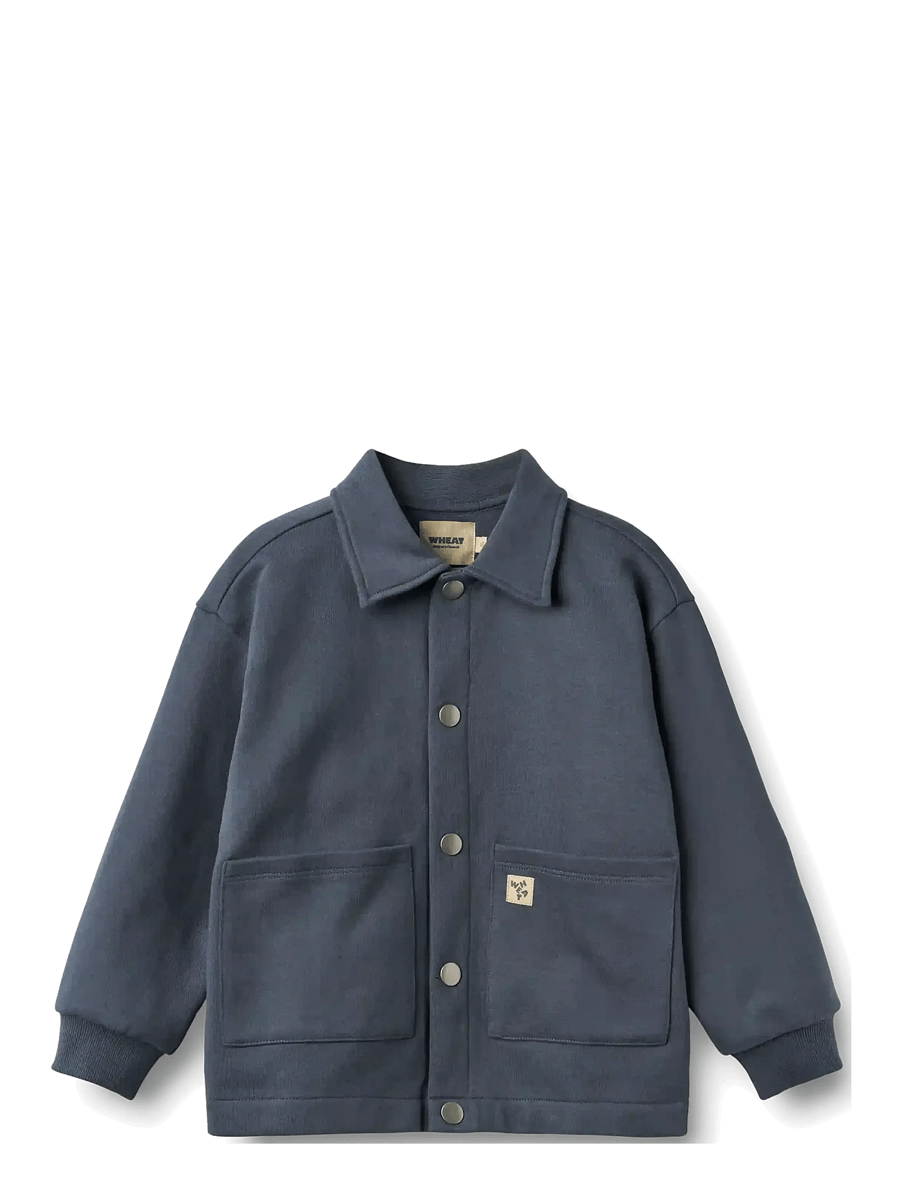 Wheat Sweat Jacket L/S Carmine - Navy - 104