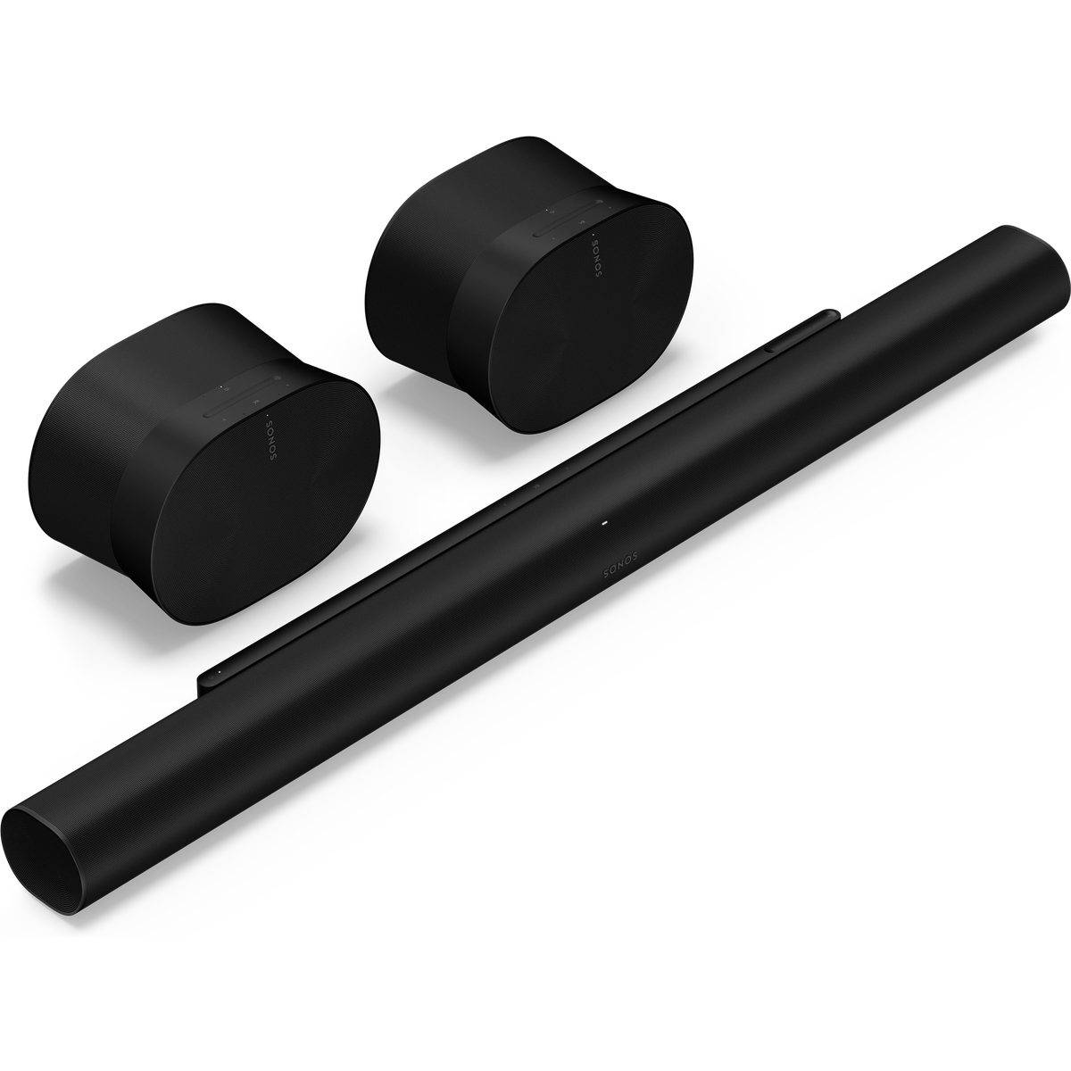Sonos Pack ARC Ultra + 2x Era 300 mat sort.