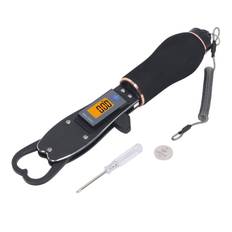 Portable Fish Lip Grip Aluminum Alloy 55lbs 240mAh Antislip Fish Holder with Electronic Scale for