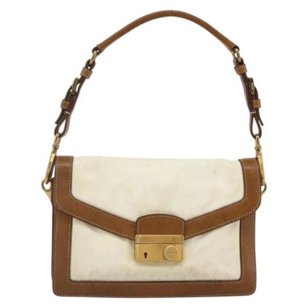Prada Vintage - Pre-owned Vintage Axelremsväska Vintage - Dam - ONE Size - Läder