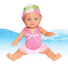 Simmande Docka - Rörlig Led Vattentät Babydocka | Lek Till Pool Sand Resa Bad Flickor Pojkar
