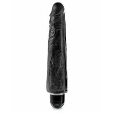 King Cock 9" Stiffy - Black