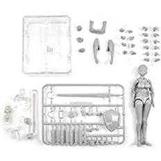 AXXHOTHO Body Kun DX set manliga och kvinnliga actionfigurer modellset för S H figur body kun docka PVC body-Chan DX set 2.0, PVC mobil actionfigurmodell för gåvor (hona)