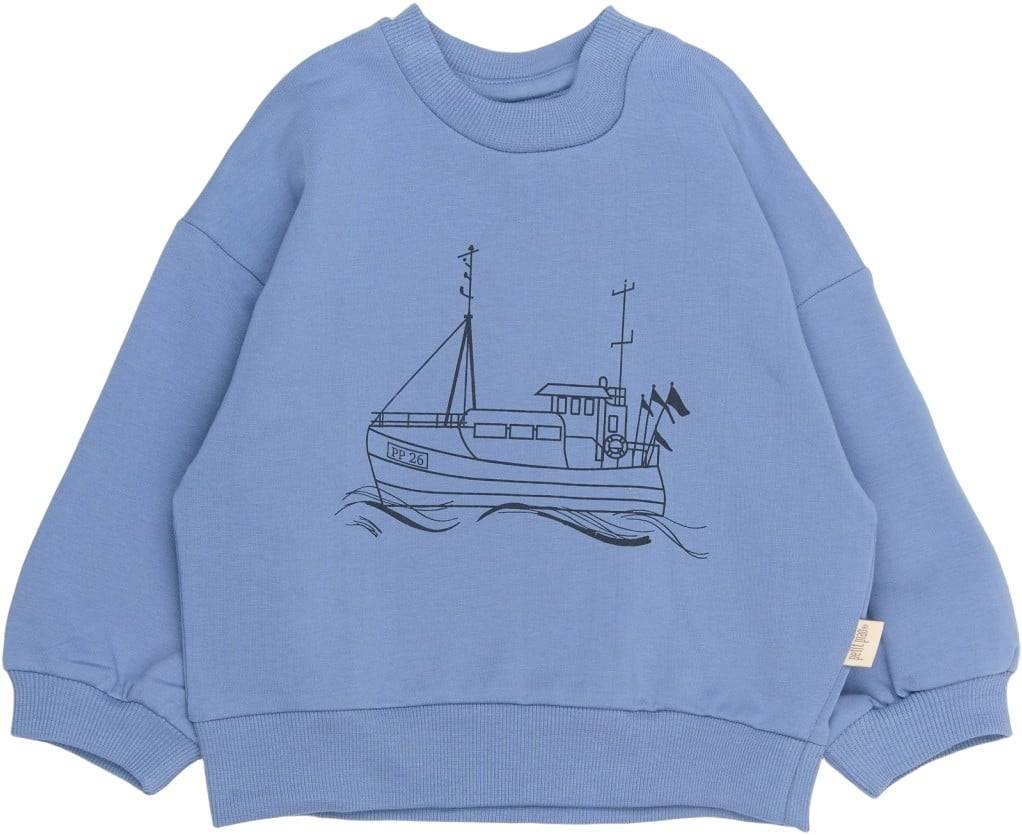 PETIT PIAO Ppeddy Sweatshirt Str 92 cm Drenge - Infinity Sweatshirts Bomuld hos Magasin.